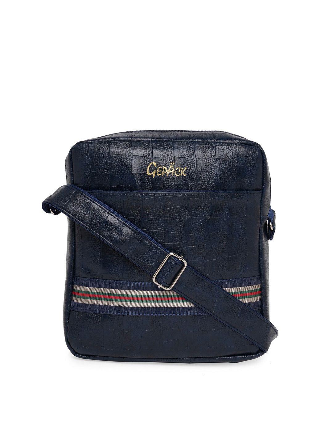 gepack textured messenger bag