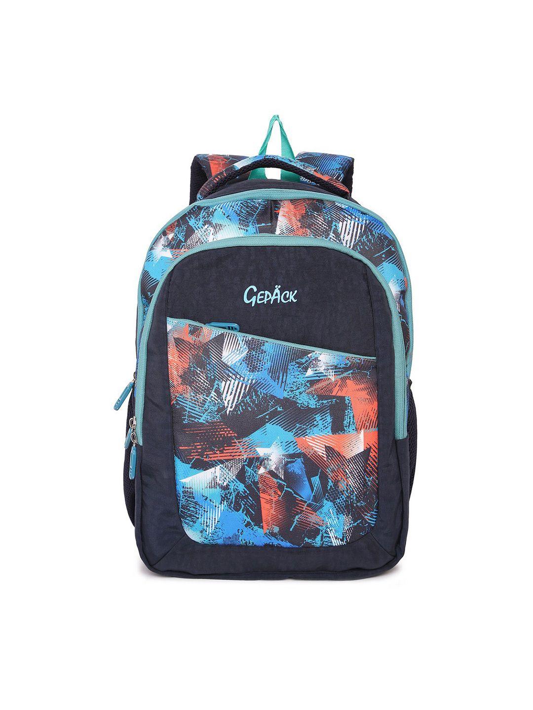 gepack unisex kids graphic printed padded medium backpack