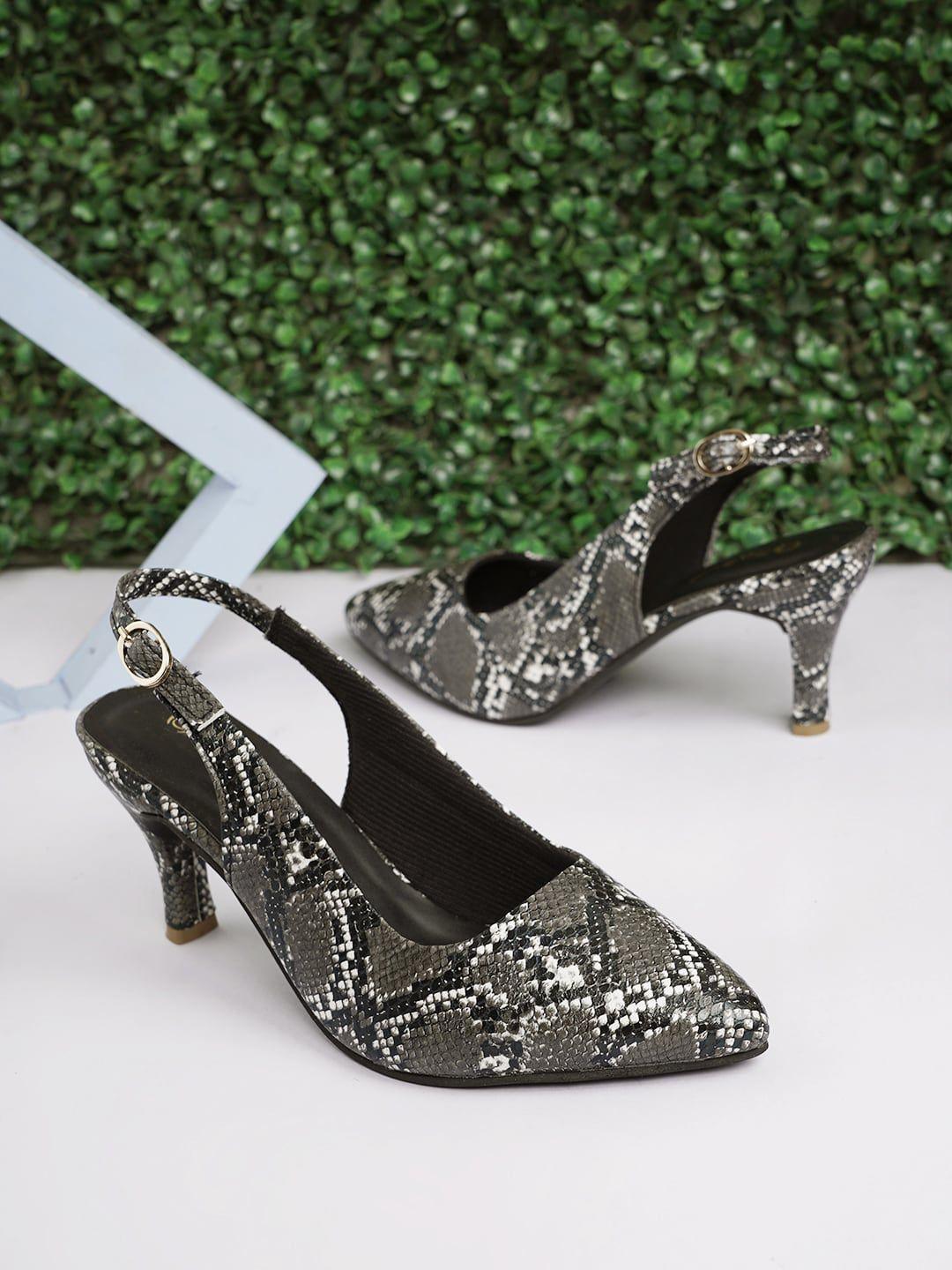 get glamr animal printed kitten pumps