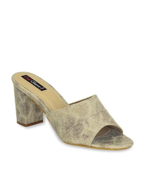 get glamr women's beige casual sandals