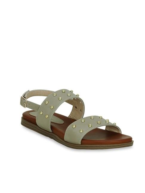 get glamr women's khaki back strap sandals