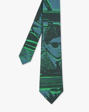 getaway printed tie