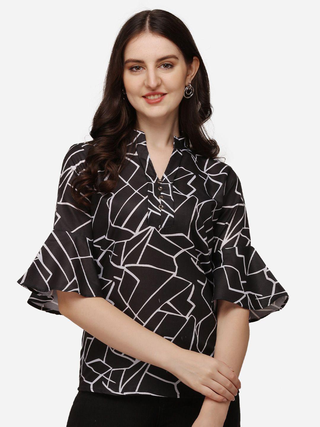 getchi women comfort opaque printed party shirt