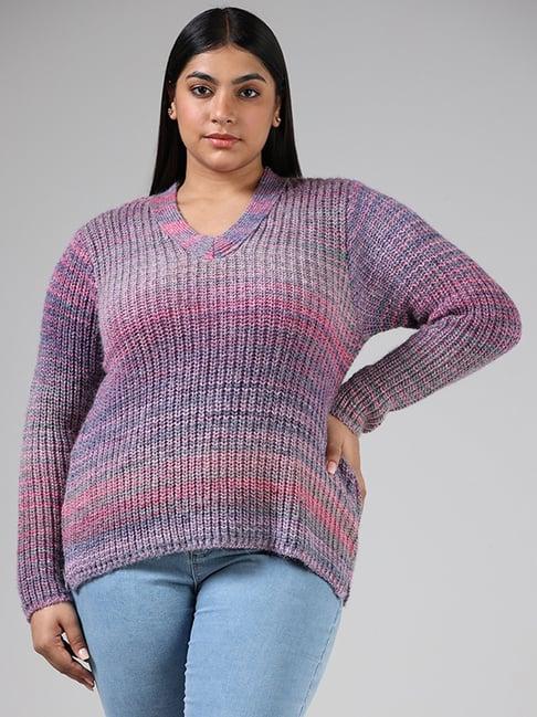 gia by westside pink knitted sweater