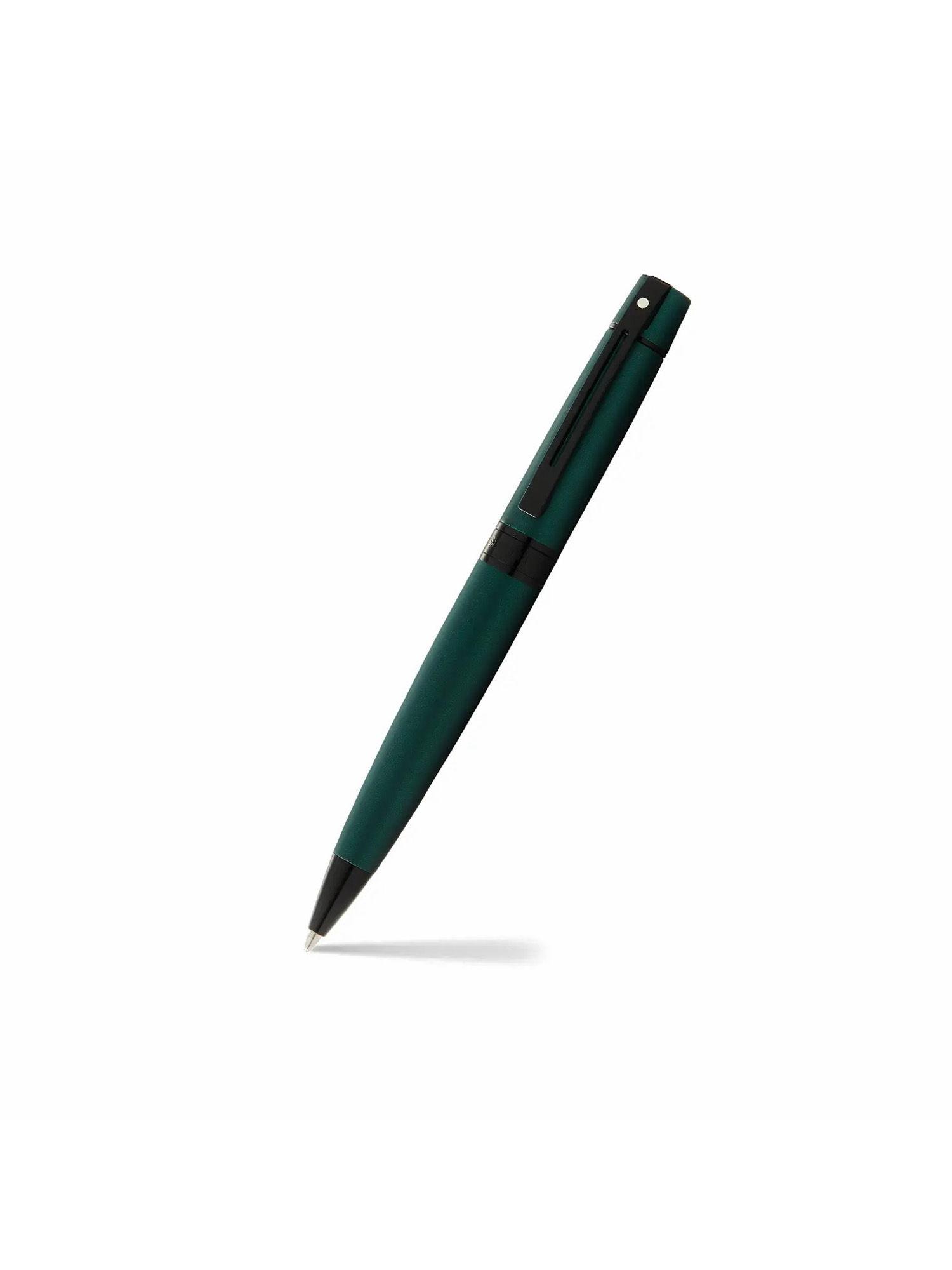 gift 300 lacquer ballpoint pen – matte green with polished black trim