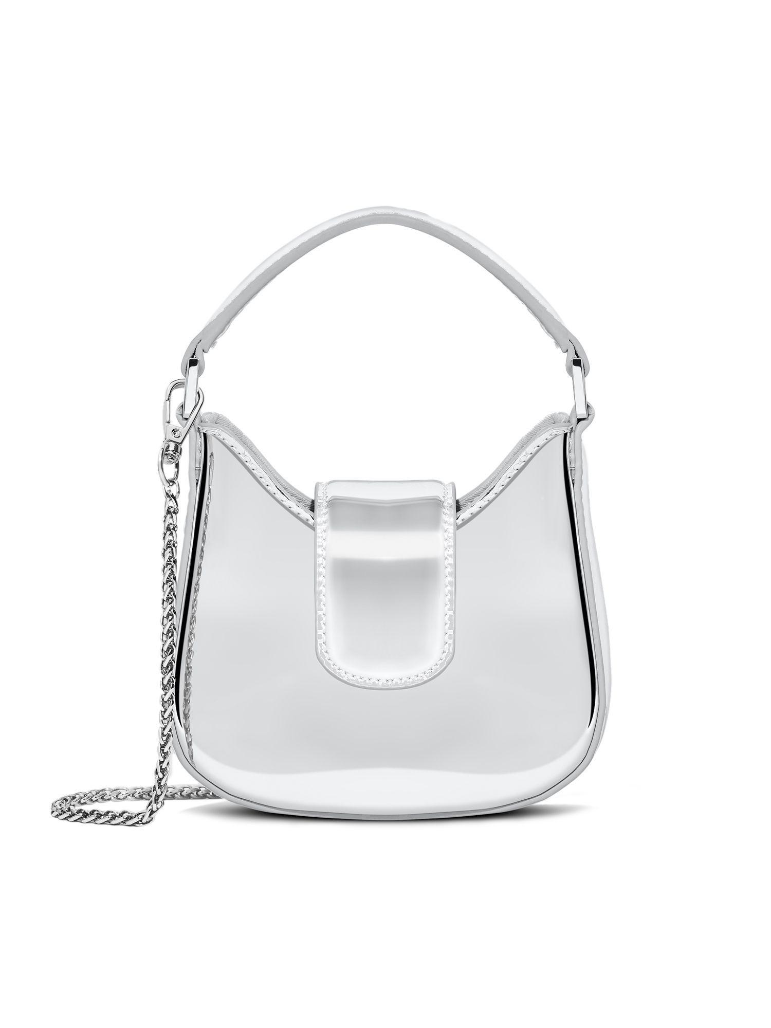 gigi silver mini crossbody bag (s)