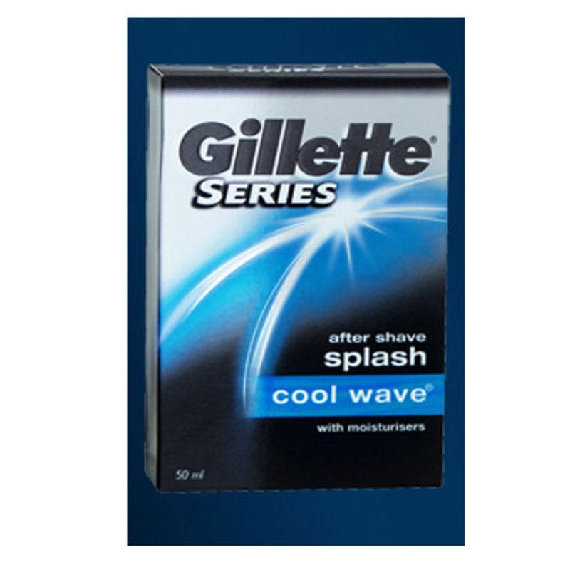gillette cool wave after shave splash