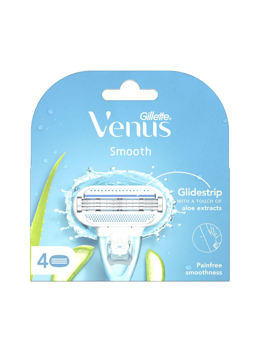 gillette venus women set of 4 cartridges with aloe extracts