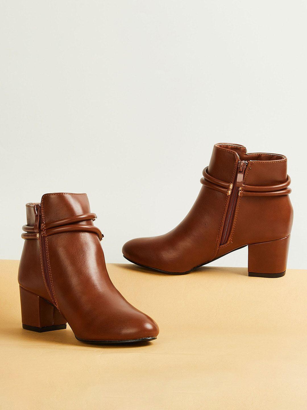 ginger by lifestyle women brown fashion boots