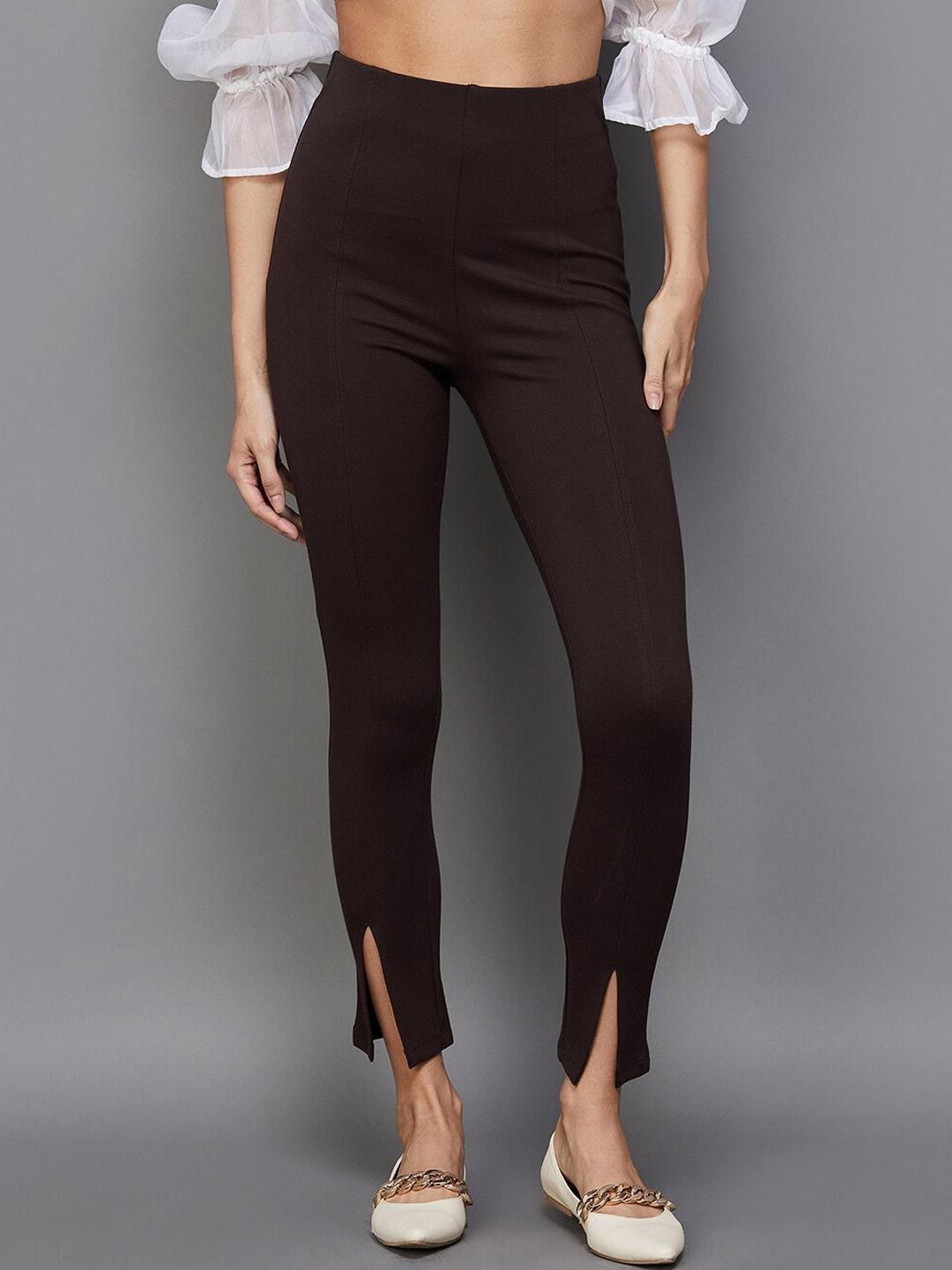 ginger by lifestyle women skinny fit trousers
