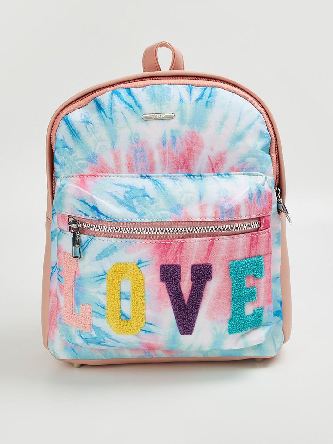 ginger by lifestyle abstract printed backpack