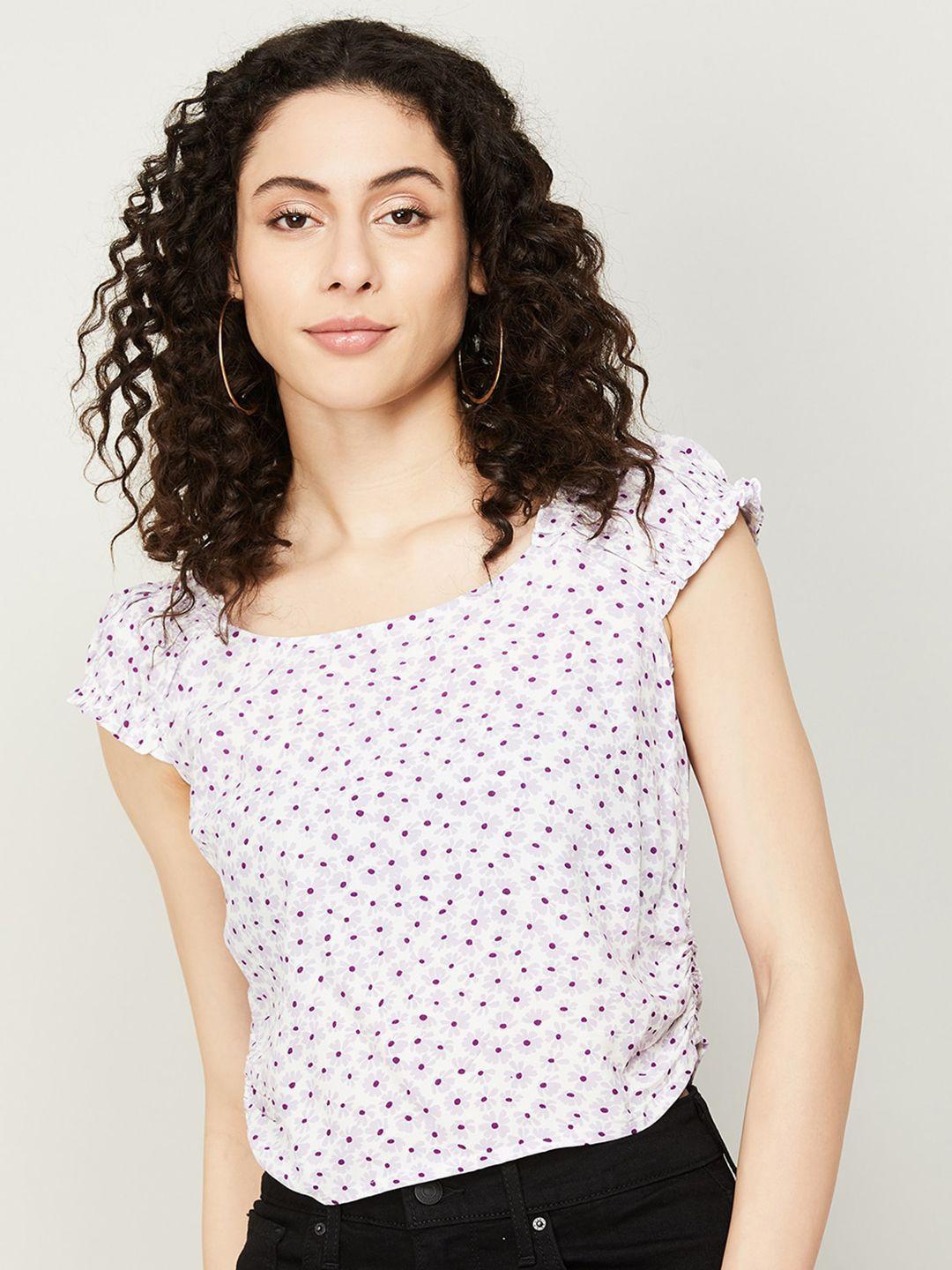 ginger by lifestyle floral printed top