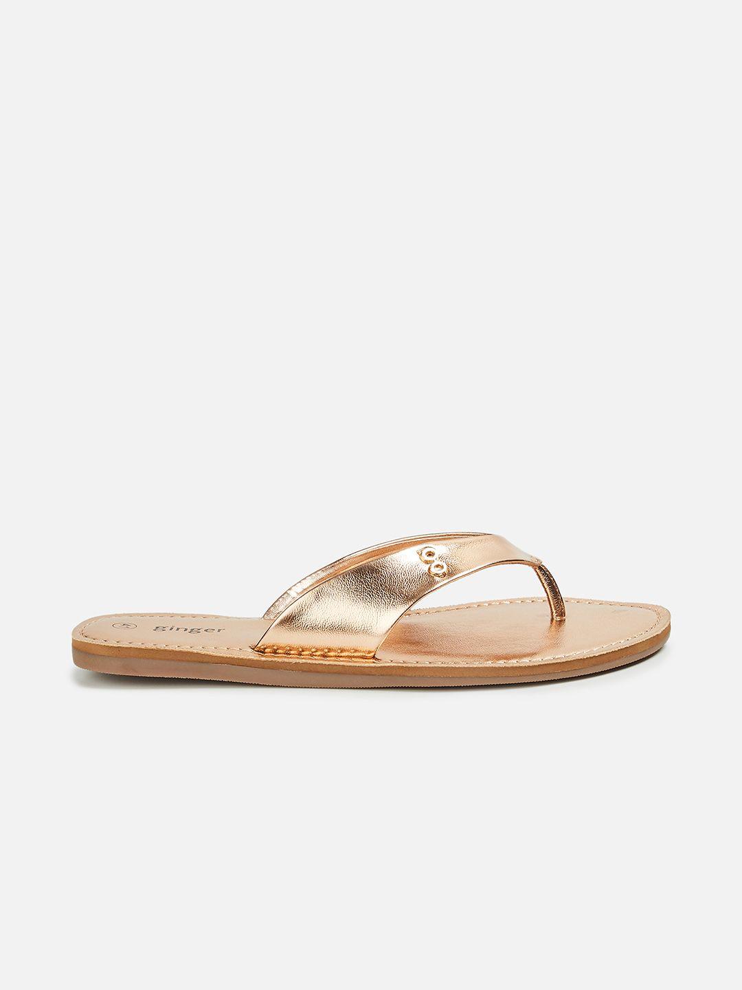 ginger by lifestyle no back strap open toe flats