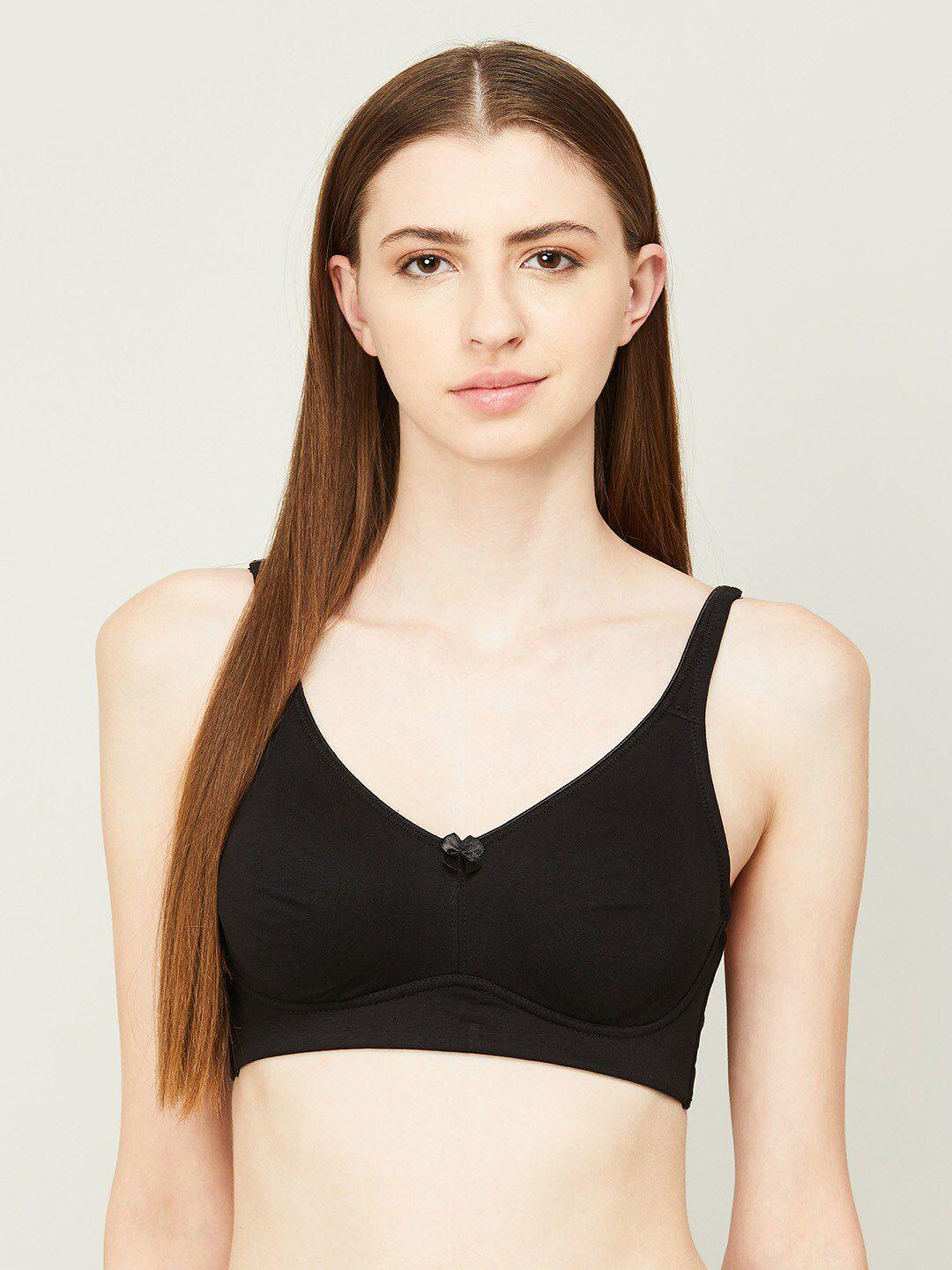 ginger by lifestyle non padded & non-wired cotton bra