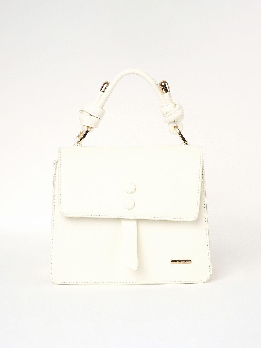 ginger by lifestyle off white oversized shopper satchel