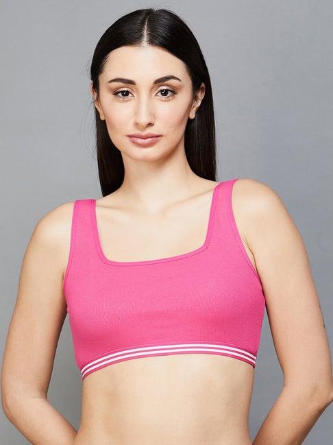 ginger by lifestyle pink full coverage beginners bra