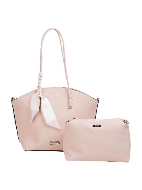 ginger by lifestyle pink tote bag