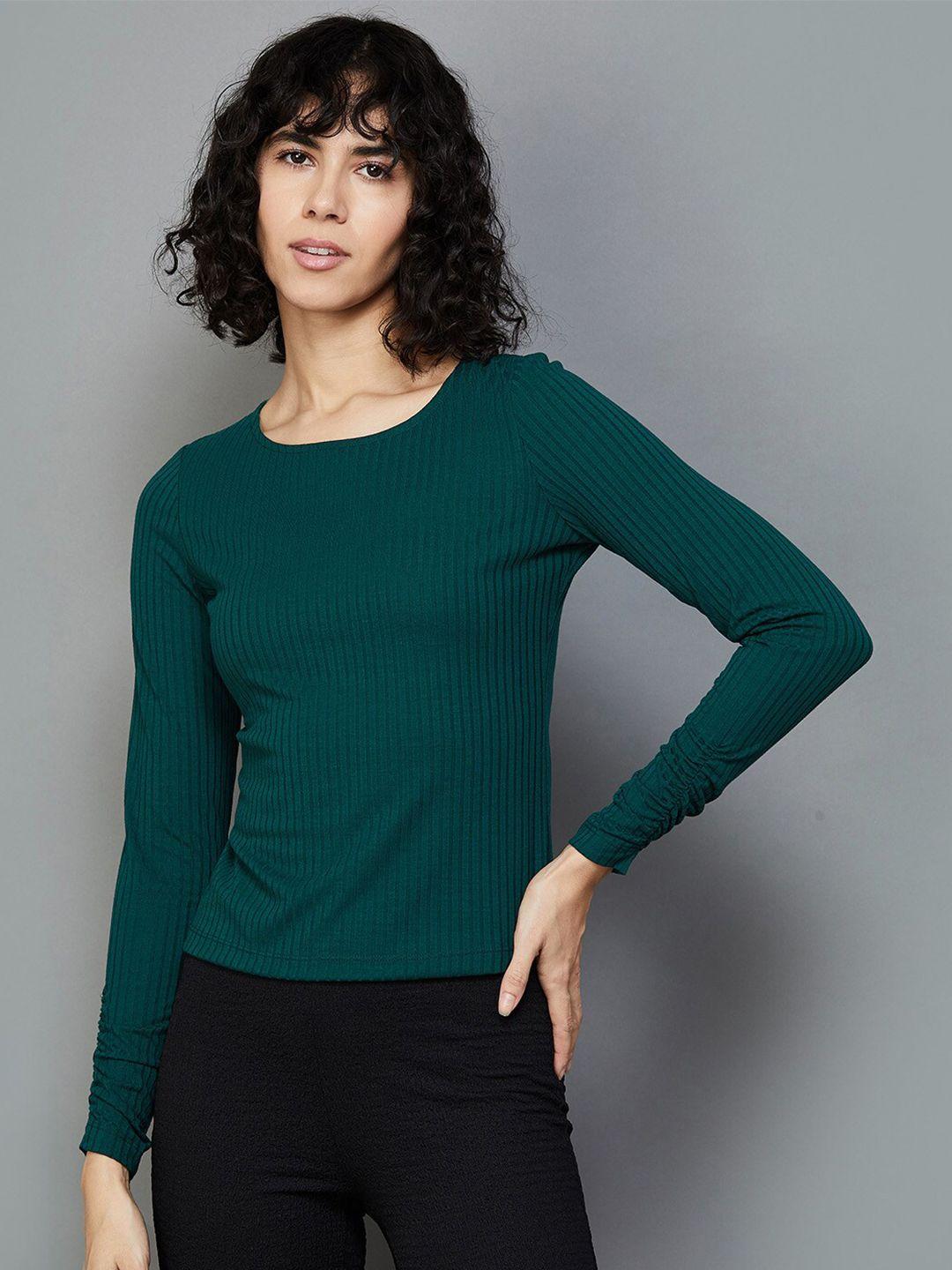 ginger by lifestyle ribbed regular top