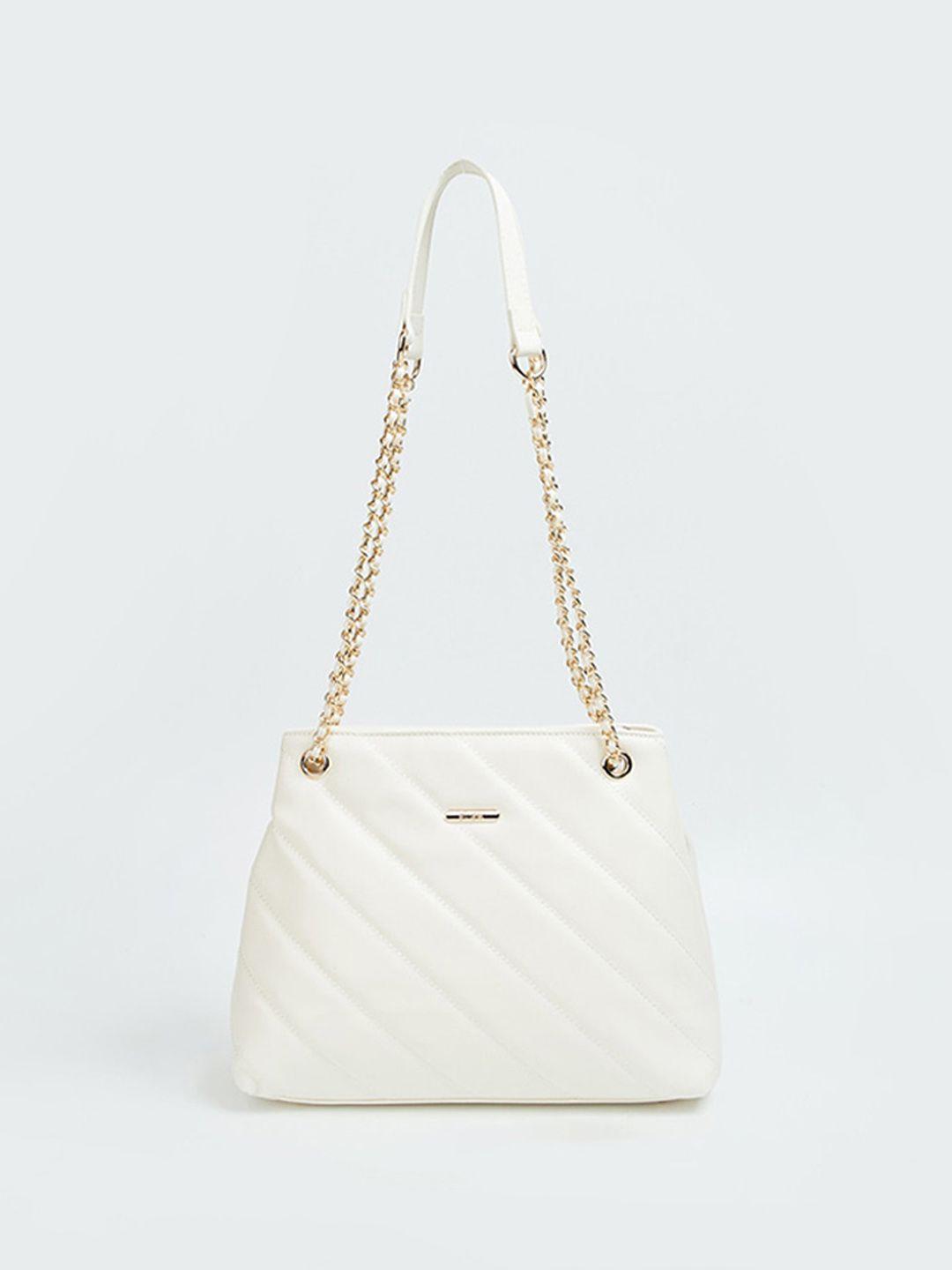 ginger by lifestyle textured shoulder bag