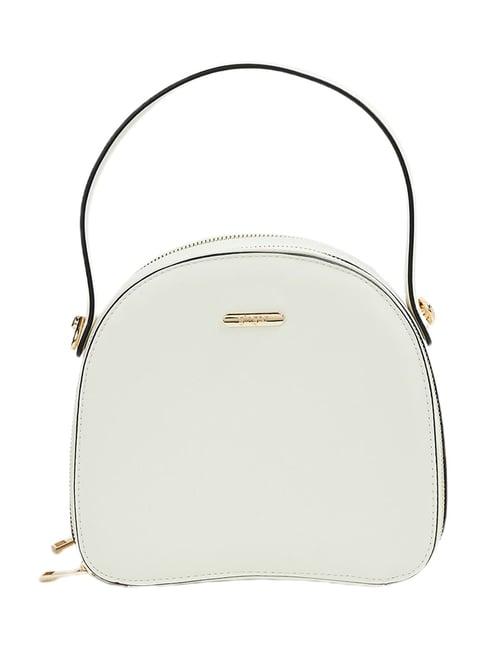 ginger by lifestyle white handbag