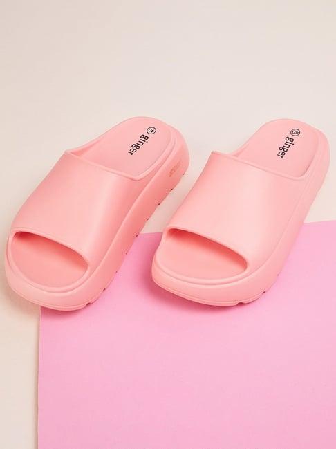 ginger by lifestyle women's coral slides