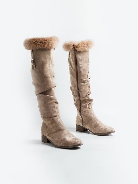 ginger by lifestyle women's khaki snow boots