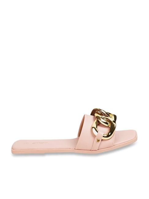 ginger by lifestyle women's pink casual sandals