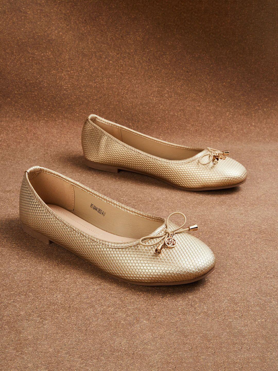 ginger by lifestyle women ballerinas with bows flats