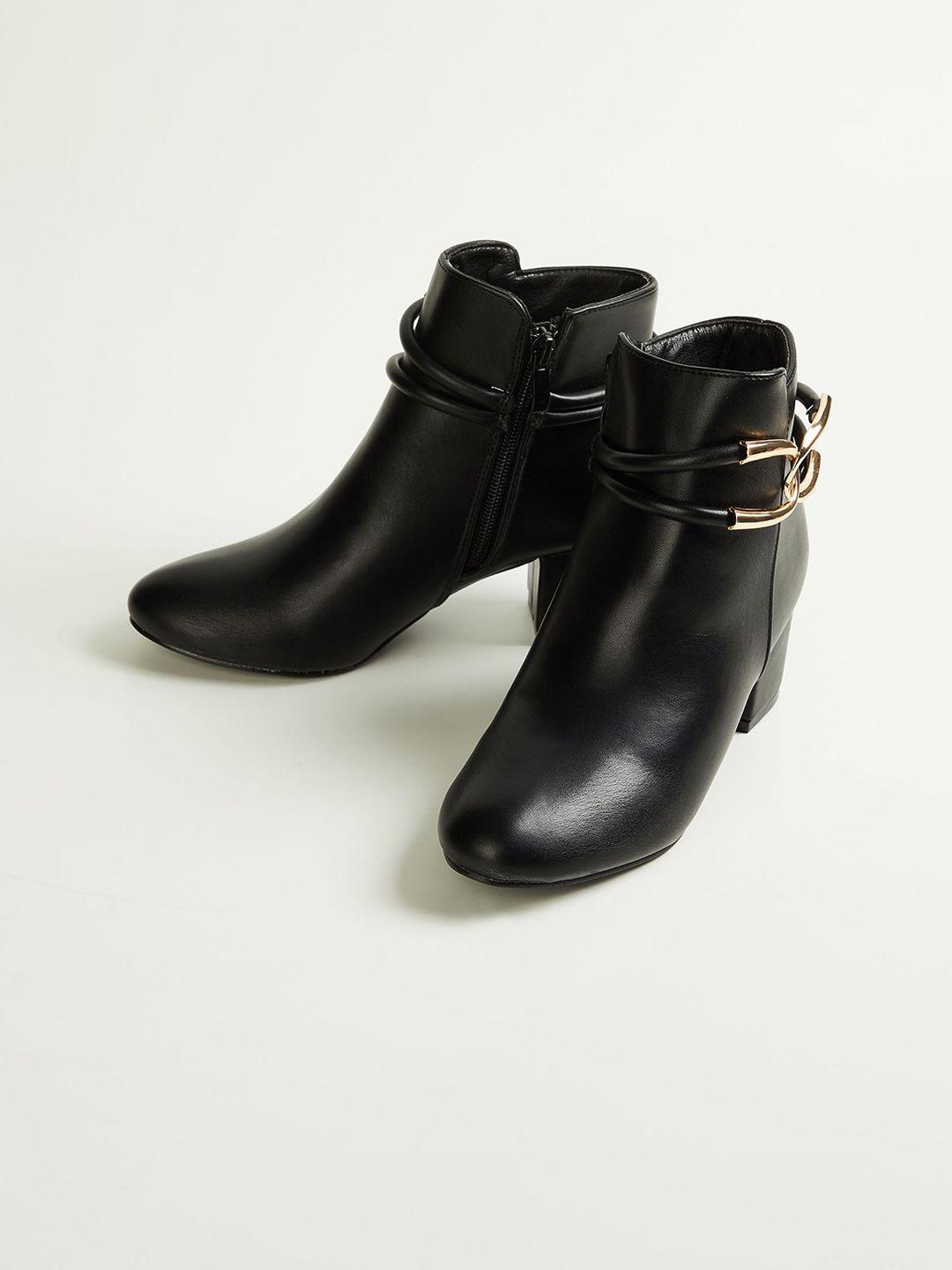 ginger by lifestyle women black fashion boots