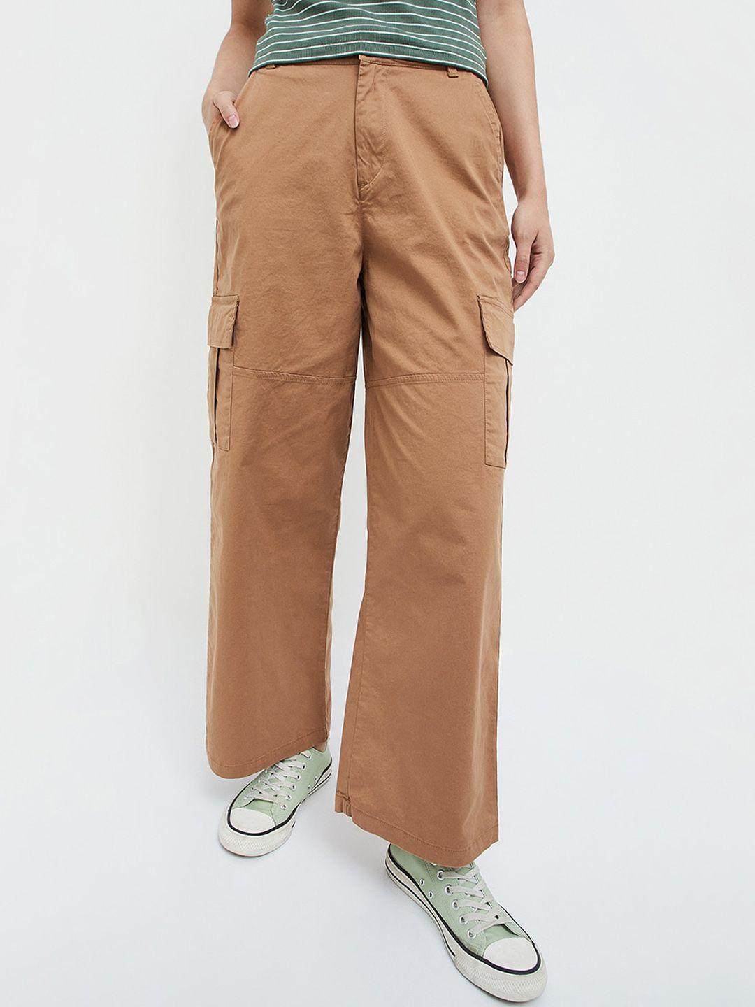 ginger by lifestyle women cargos trousers
