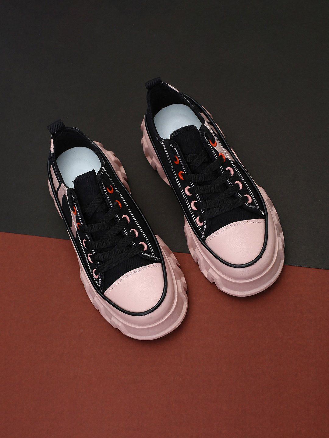 ginger by lifestyle women colourblocked sneakers