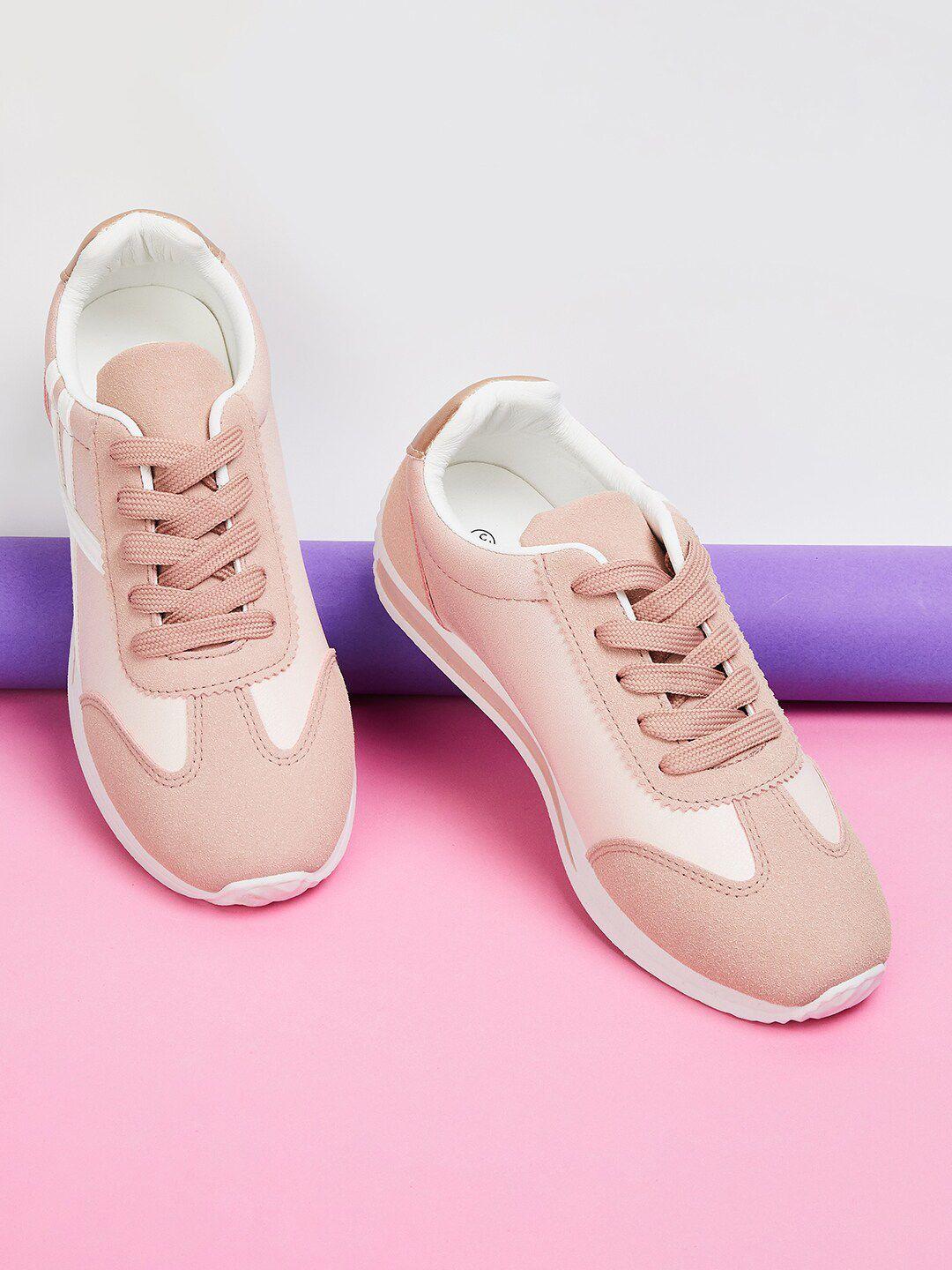 ginger by lifestyle women colourblocked sneakers