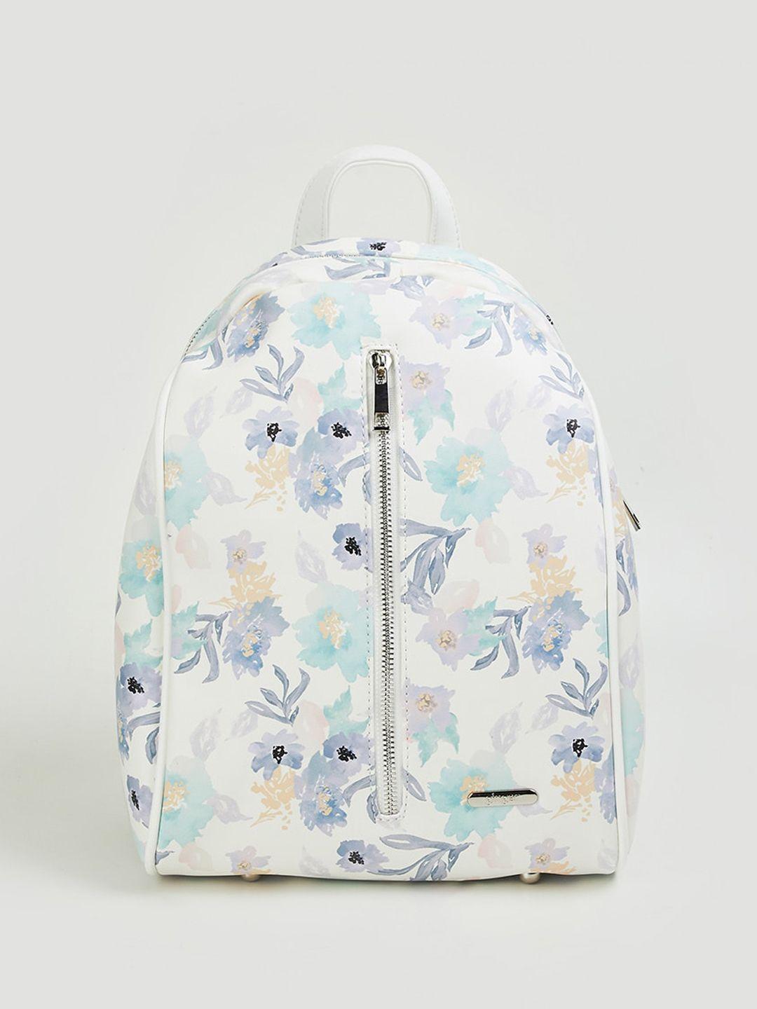 ginger by lifestyle women floral printed backpack