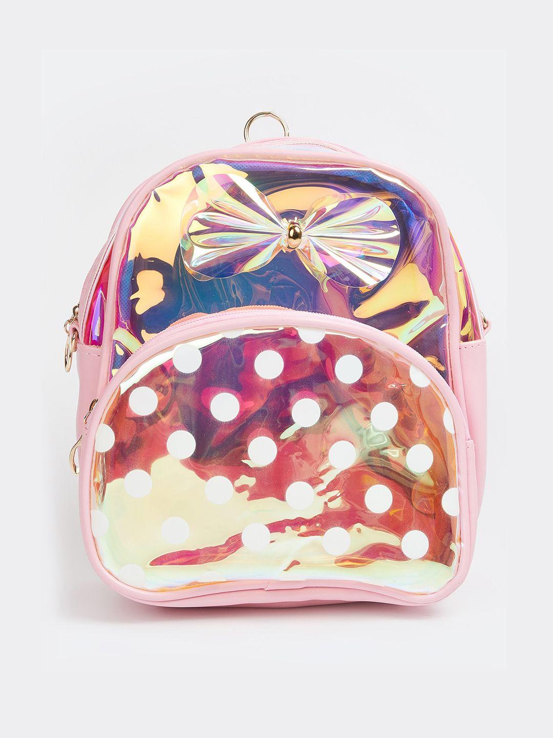 ginger by lifestyle women pink graphic backpack