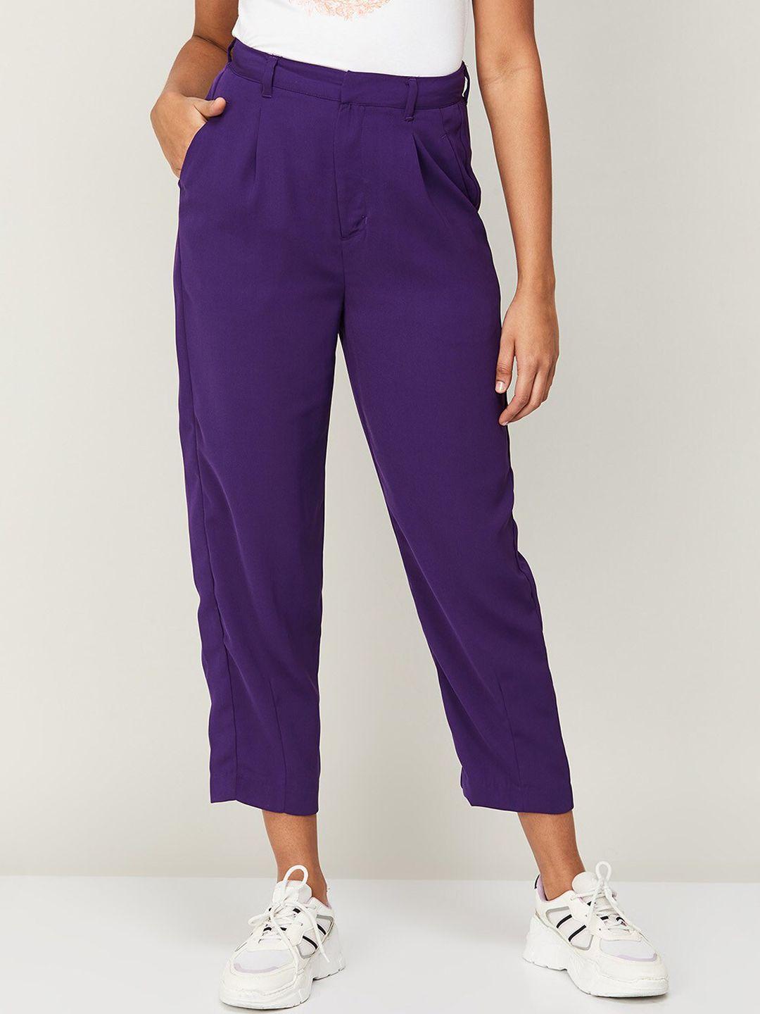 ginger by lifestyle women pleated trousers
