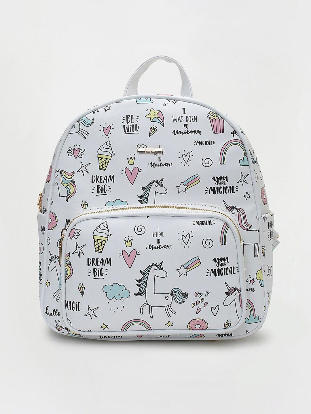 ginger by lifestyle women printed backpack