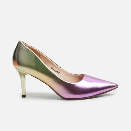 ginger women metallic pumps