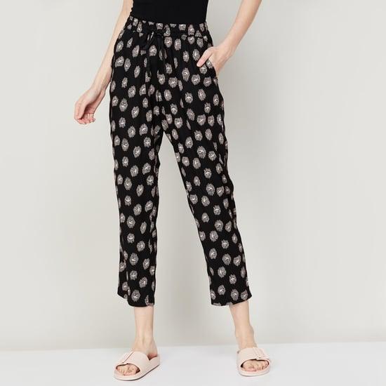 ginger women printed cropped pyjamas