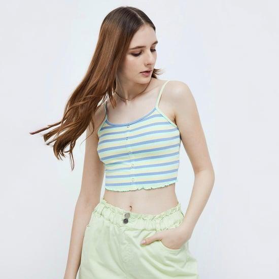 ginger women striped cami top