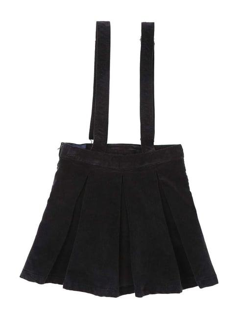gini & jony kids black cotton skirt