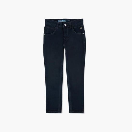 gini & jony boys washed regular fit jeans