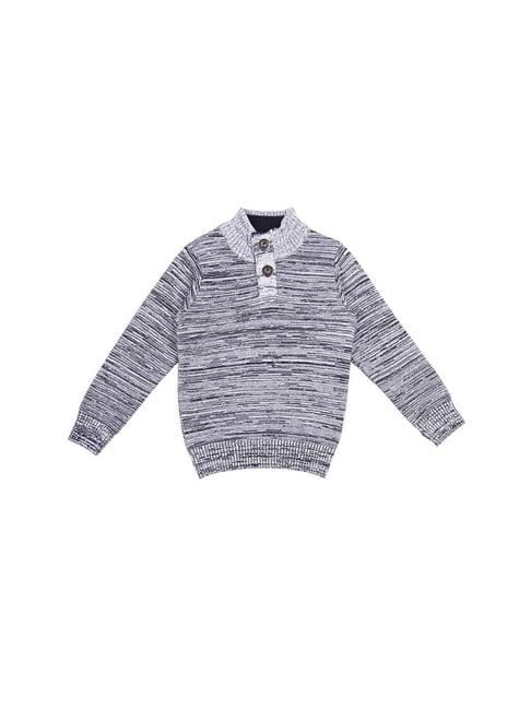 gini & jony kids grey printed sweater