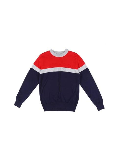 gini & jony kids multicolor striped sweater