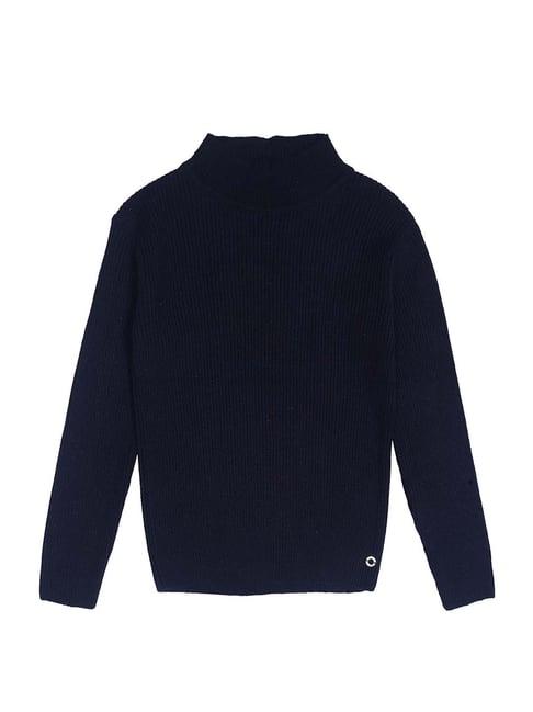 gini & jony kids navy cotton top