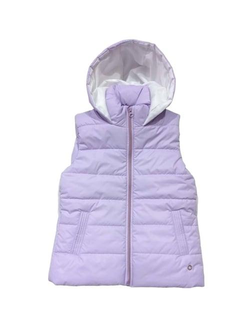 gini & jony kids purple regular fit jacket