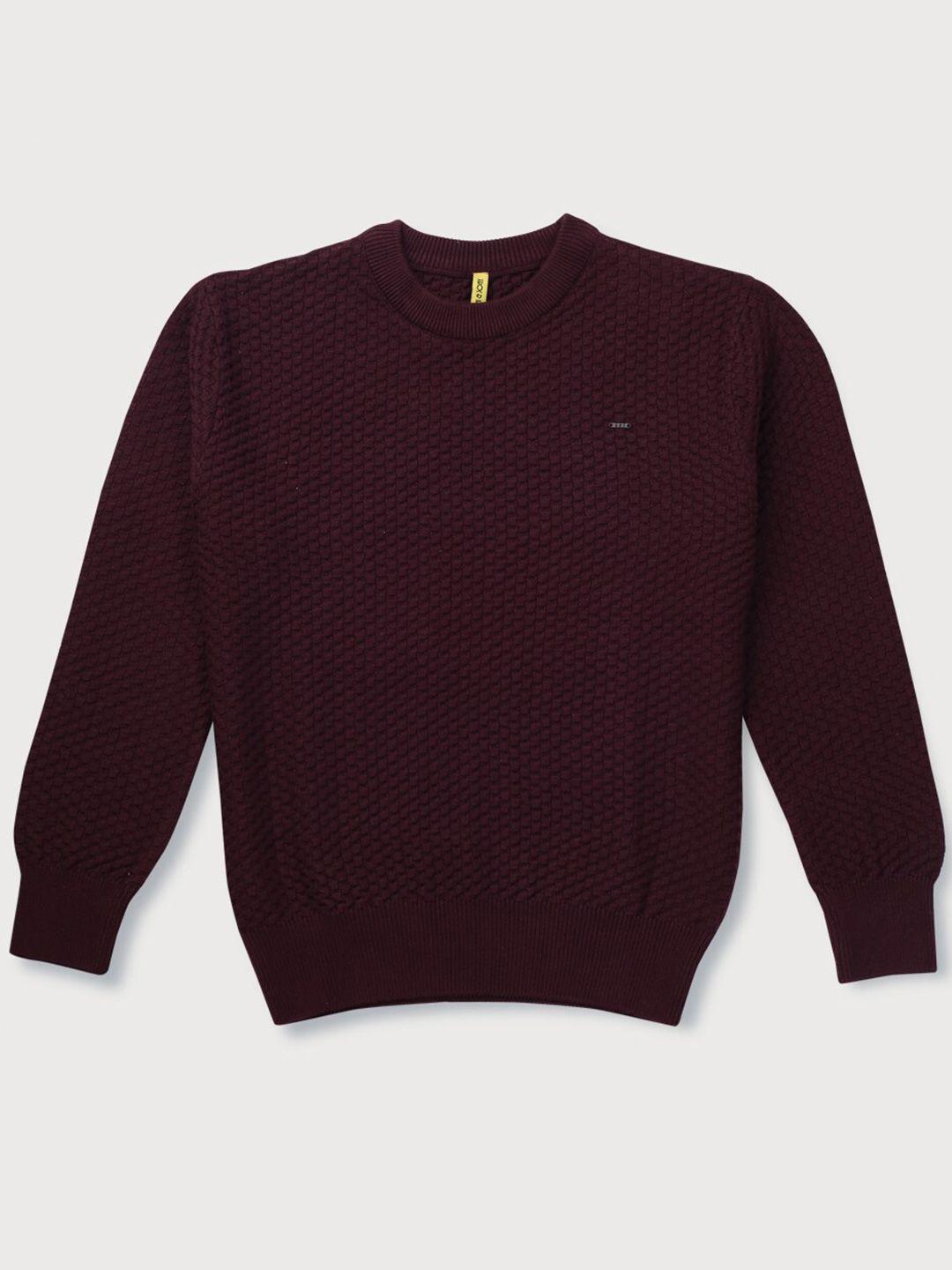 gini and jony boys cable knit woolen pullover