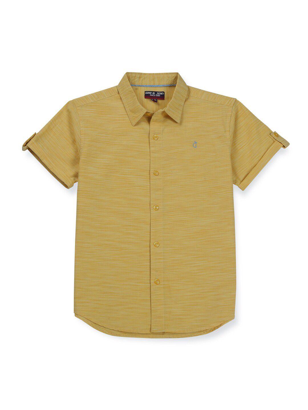 gini and jony boys casual shirt