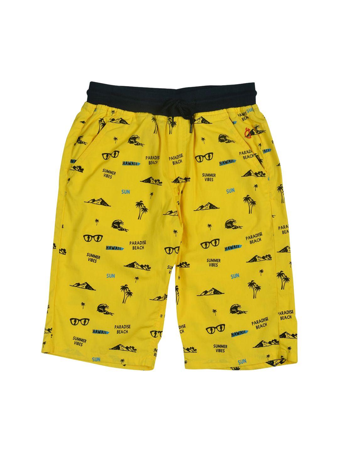 gini and jony boys conversational printed shorts