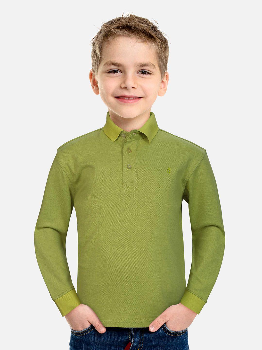 gini and jony boys cotton polo collar t-shirt