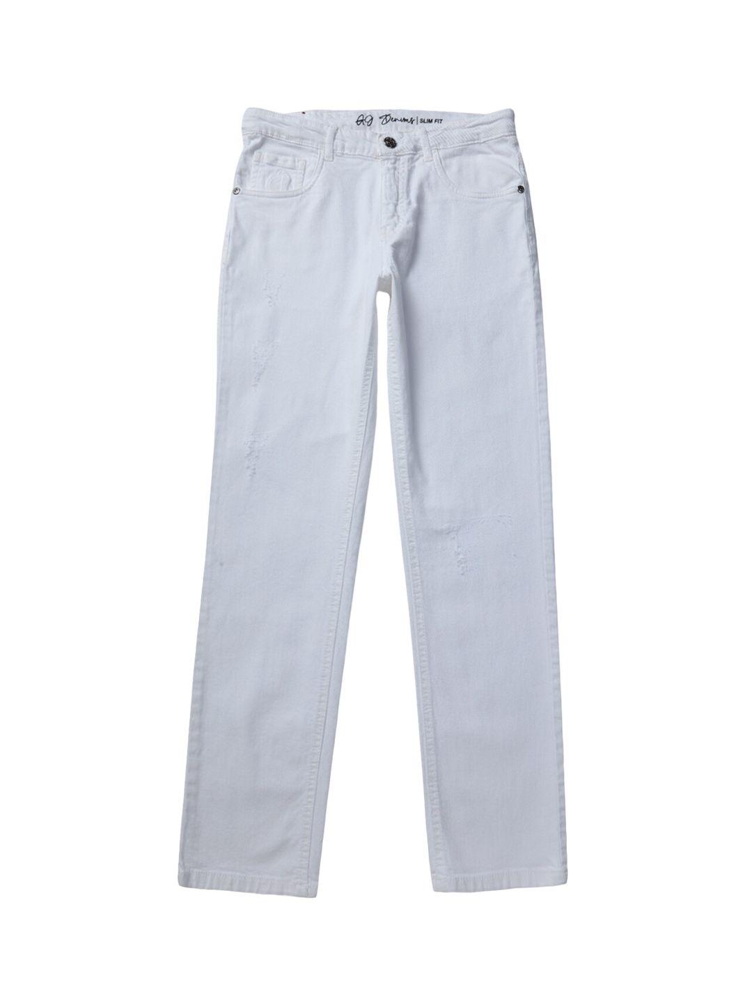 gini and jony boys low distress cotton jeans